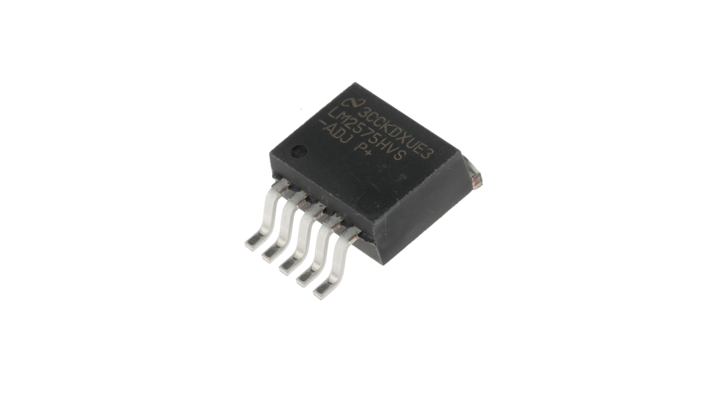 Texas Instruments, LM2575HVS-ADJ/NOPB Step-Down Switching Regulator, 1-Channel 1A Adjustable 5-Pin, D2PAK