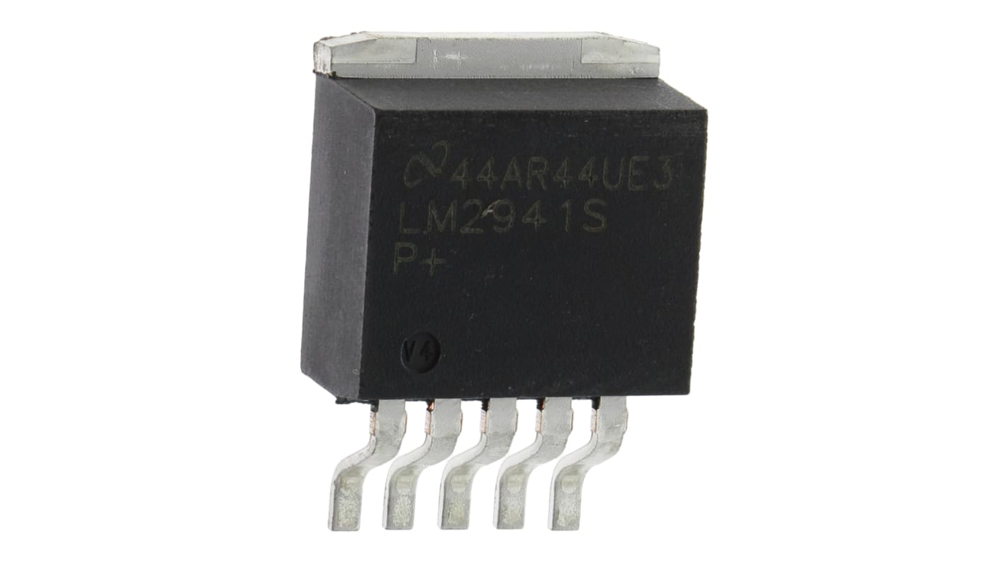 Texas Instruments LM2941S/NOPB, 1 Low Dropout Voltage, Voltage Regulator 1A, 5 → 20 V 5-Pin, D2PAK (TO-263)