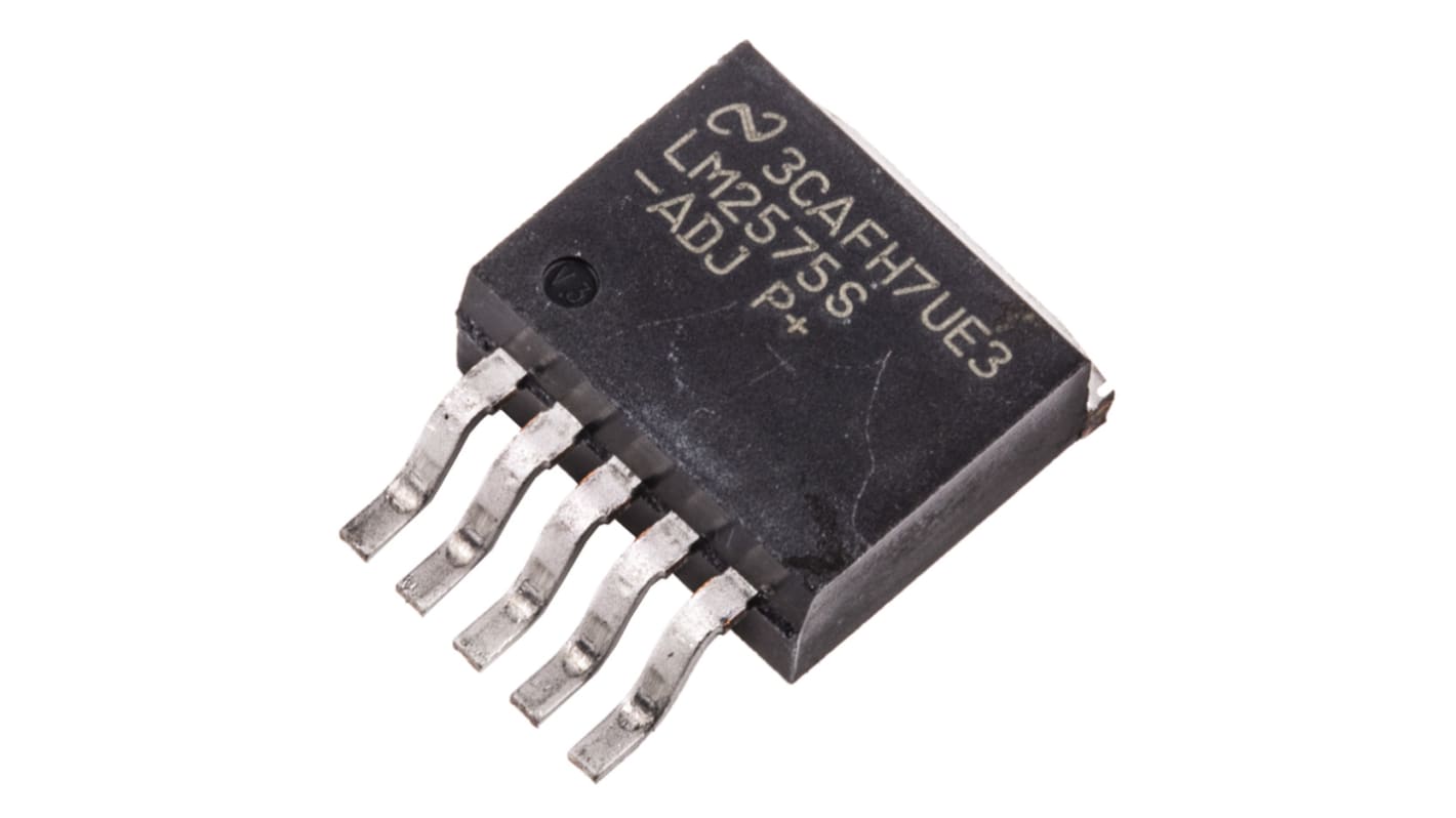 Texas Instruments, LM2575S-ADJ/NOPB Step-Down Switching Regulator, 1-Channel 1A Adjustable 5-Pin, D2PAK