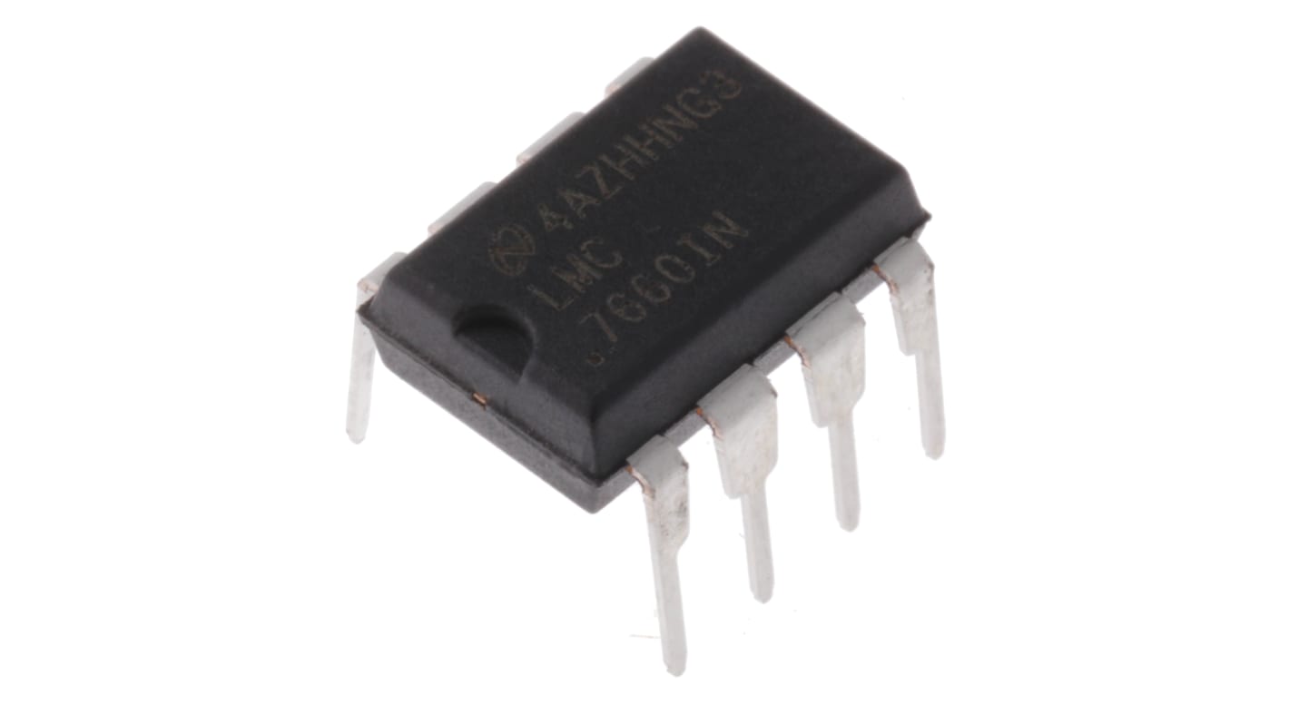 Texas Instruments LMC7660IN/NOPB, Charge Pump Inverting, -10 → -1.5 V 8-Pin, MDIP