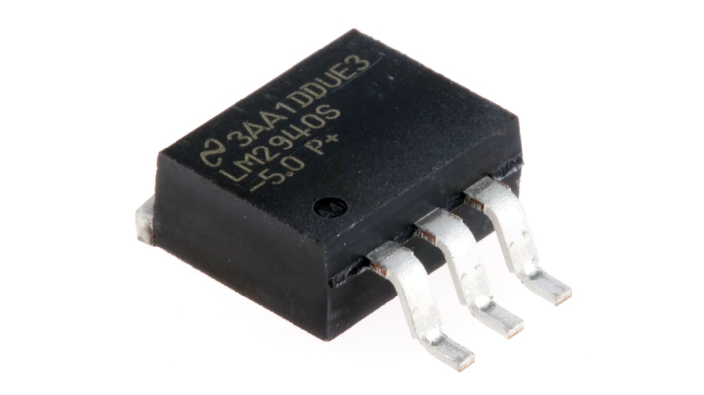 Texas Instruments Spannungsregler 1A, 1 Niedrige Abfallspannung D2PAK (TO-263), 3-Pin, Fest