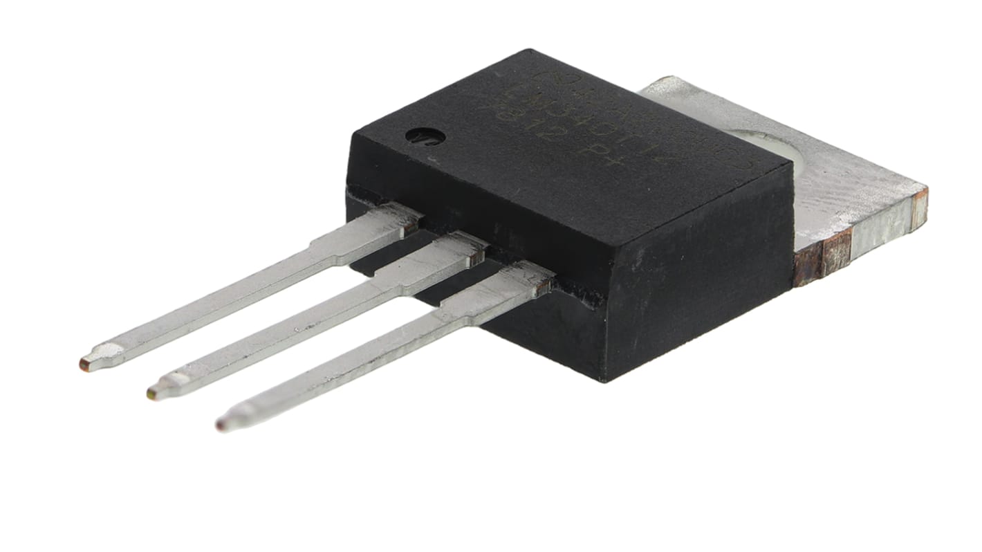 Texas Instruments 线性稳压芯片, 12 V输出, 1A最大输出, 单路输出, TO-220, 通孔, 3针