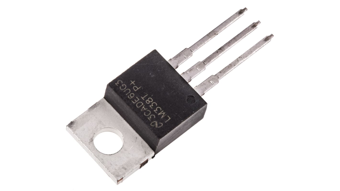 Regulator napięcia 1,2→ 32 V. TO-220 Otwór przezierny wyjścia: 1 Z regulacją 25W LM338T/NOPB