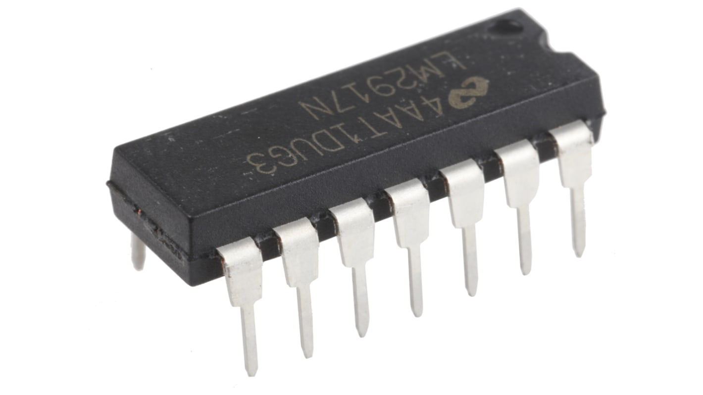 LM2917N/NOPB, Frequency to Voltage Converter ±1%FSR, 14-Pin MDIP