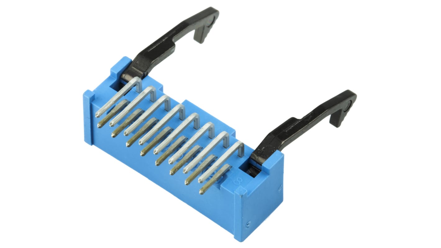 2-1761607-6 | TE Connectivity AMP-LATCH Series Right Angle Through Hole ...
