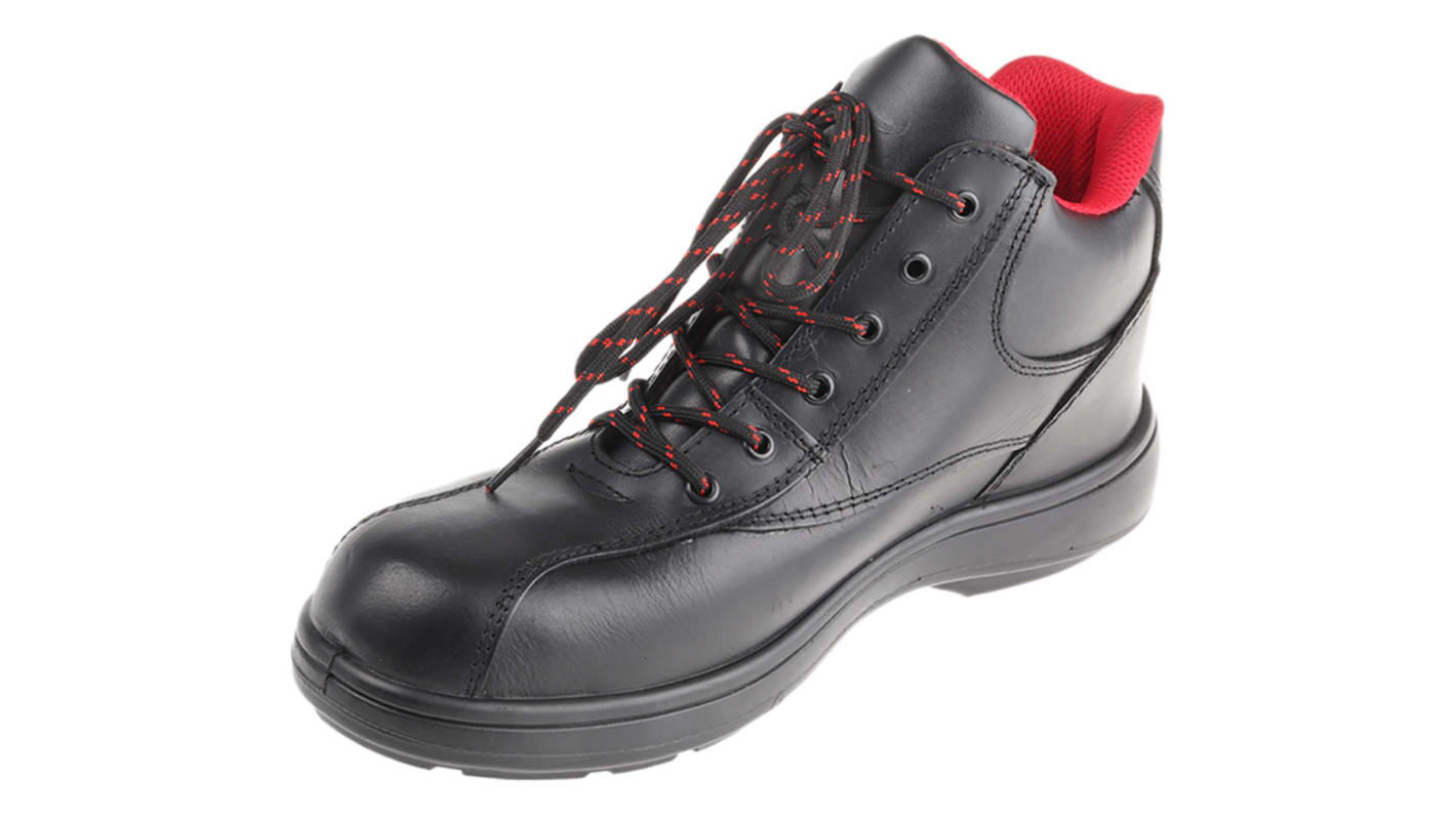 RS PRO Women's Black Steel Toe Capped Safety Trainers, UK 8, EU 42