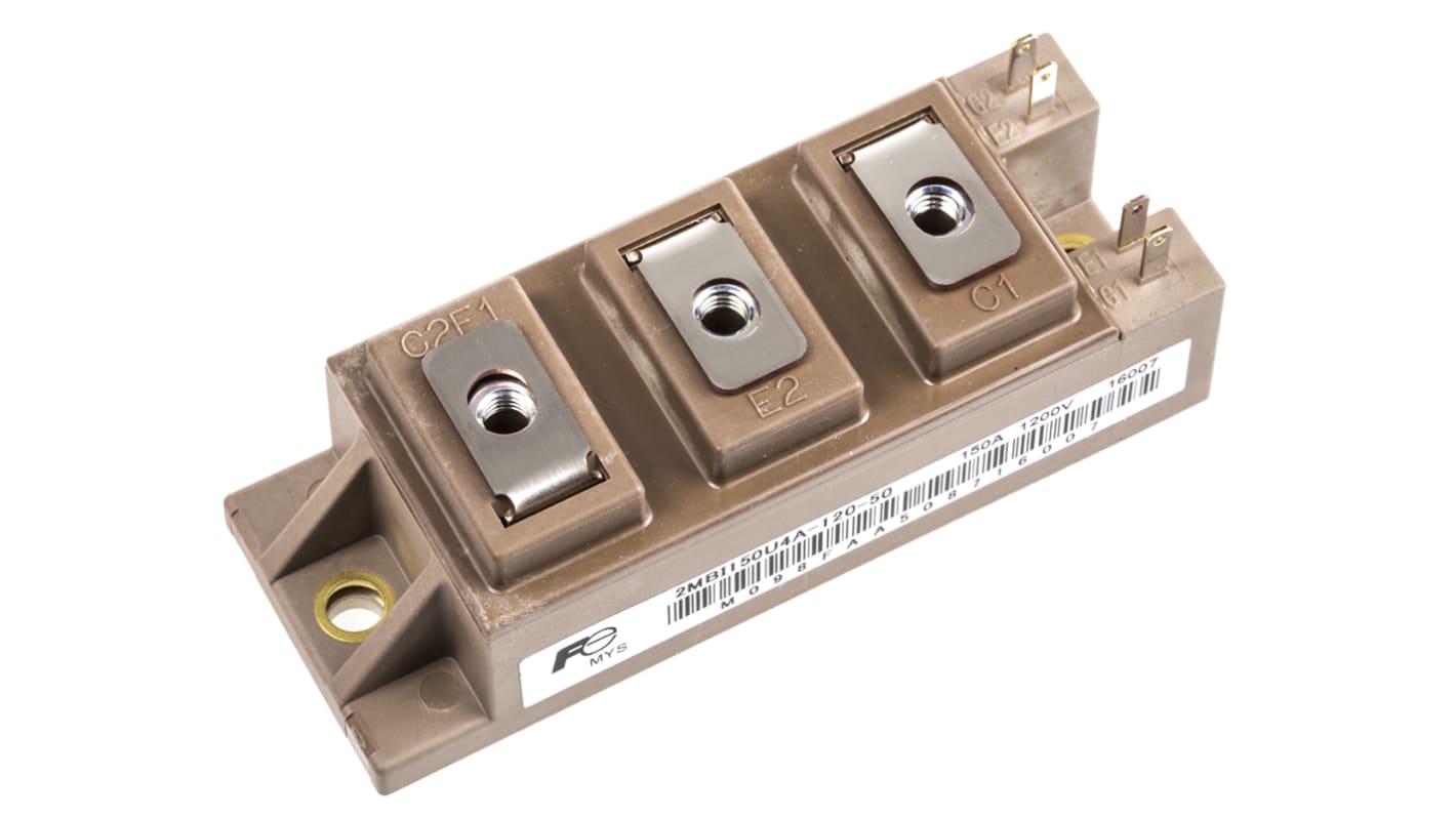 Módulo IGBT, 2MBI150U4A-120-50, N-Canal, 150 A, 1.200 V, M232, 7-Pines Serie