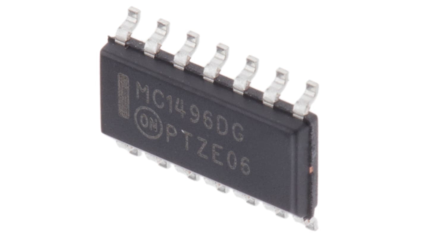 Circuito demodulador y modulador Modulador/demodulador MC1496DG, Equilibrado 300MHZ SOIC 14 pines