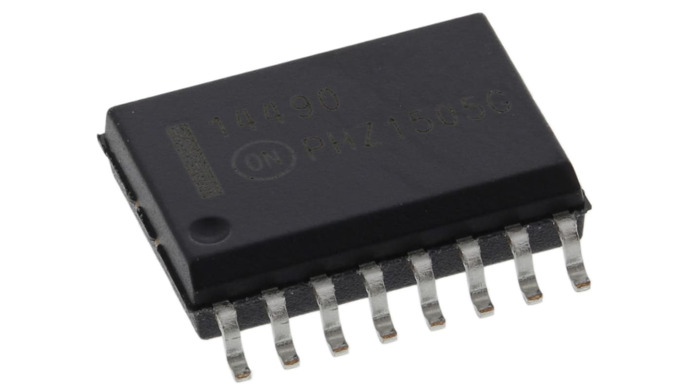 onsemi 按键消抖电路, 16引脚 SOIC封装