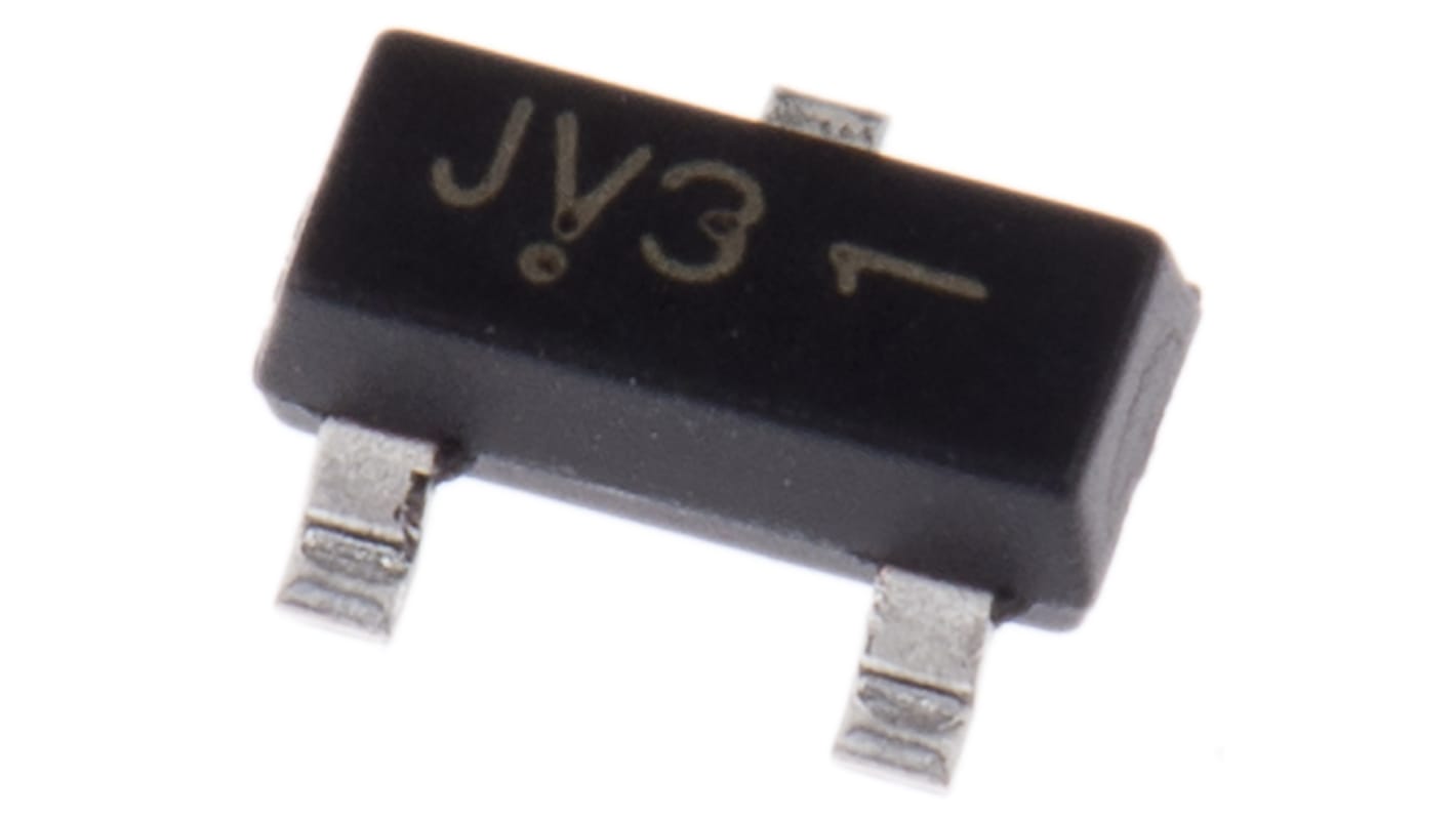 Diodo onsemi, Montaggio superficiale, 200mA, 30V, SOT-23, Diodo Schottky