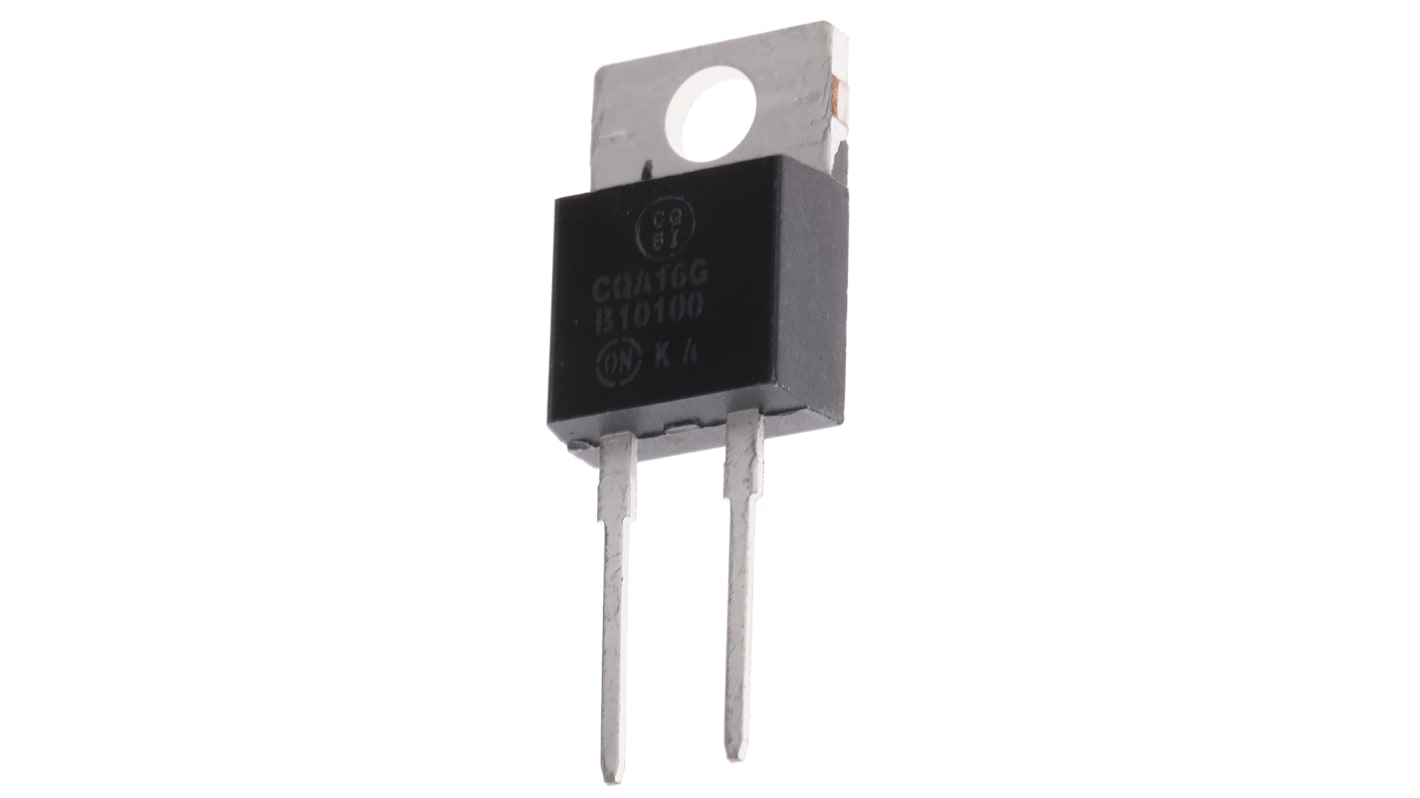 onsemi 100V 10A, Schottky Diode, 2-Pin TO-220AC MBR10100G