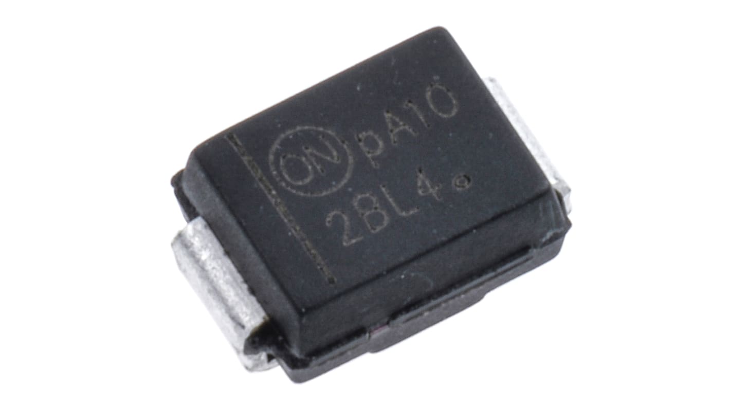 onsemi SMD Schottky Diode , 40V / 2A, 2-Pin DO-214AA (SMB)