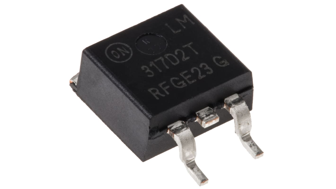 onsemi Spannungsregler 1.5A, 1 Linearregler D2PAK, 3-Pin, Einstellbar