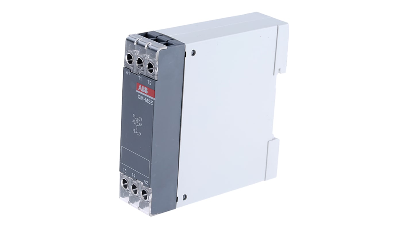ABB モニタリングリレー, SPST, DINレール, 1SVR550800R9300 CM-MSE