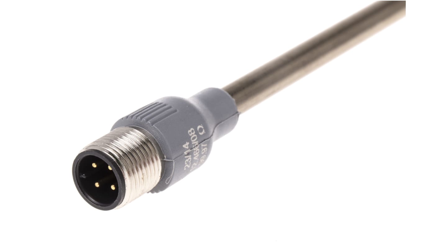 Reckmann PT100 RTD Sensor, 6mm Dia, 150mm Long, Probe, +350°C Max