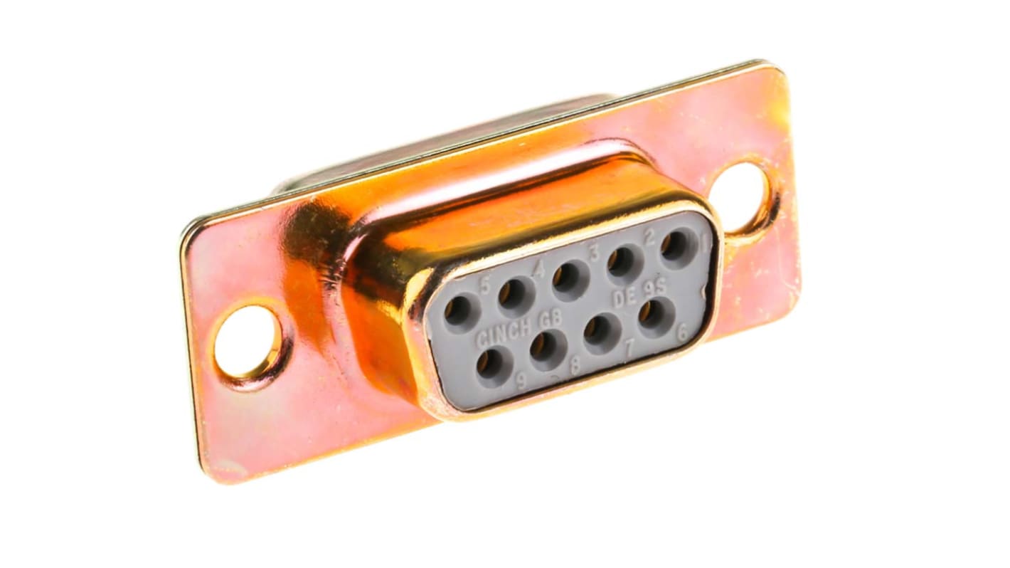 Conector D-sub RS PRO, paso 2.77mm, Recto D-Sub estándar, Montaje en Panel Mount, Hembra, Terminación Soldador E, 700.0