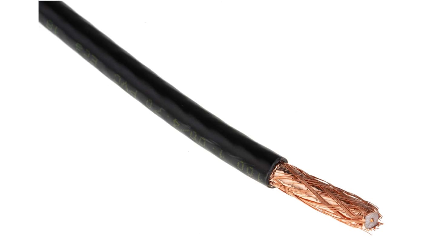 Cavo coassiale SDI Belden RG6/U, L. 100m, 75 Ω, col. Nero