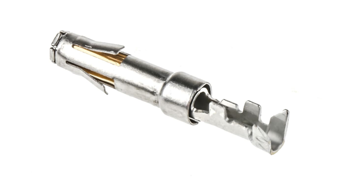 ITT Cannon 圆形连接器插针母座, 压接接线, 22 → 20 AWG线规, 18.42mm长, 电缆安装, TRIDENT系列