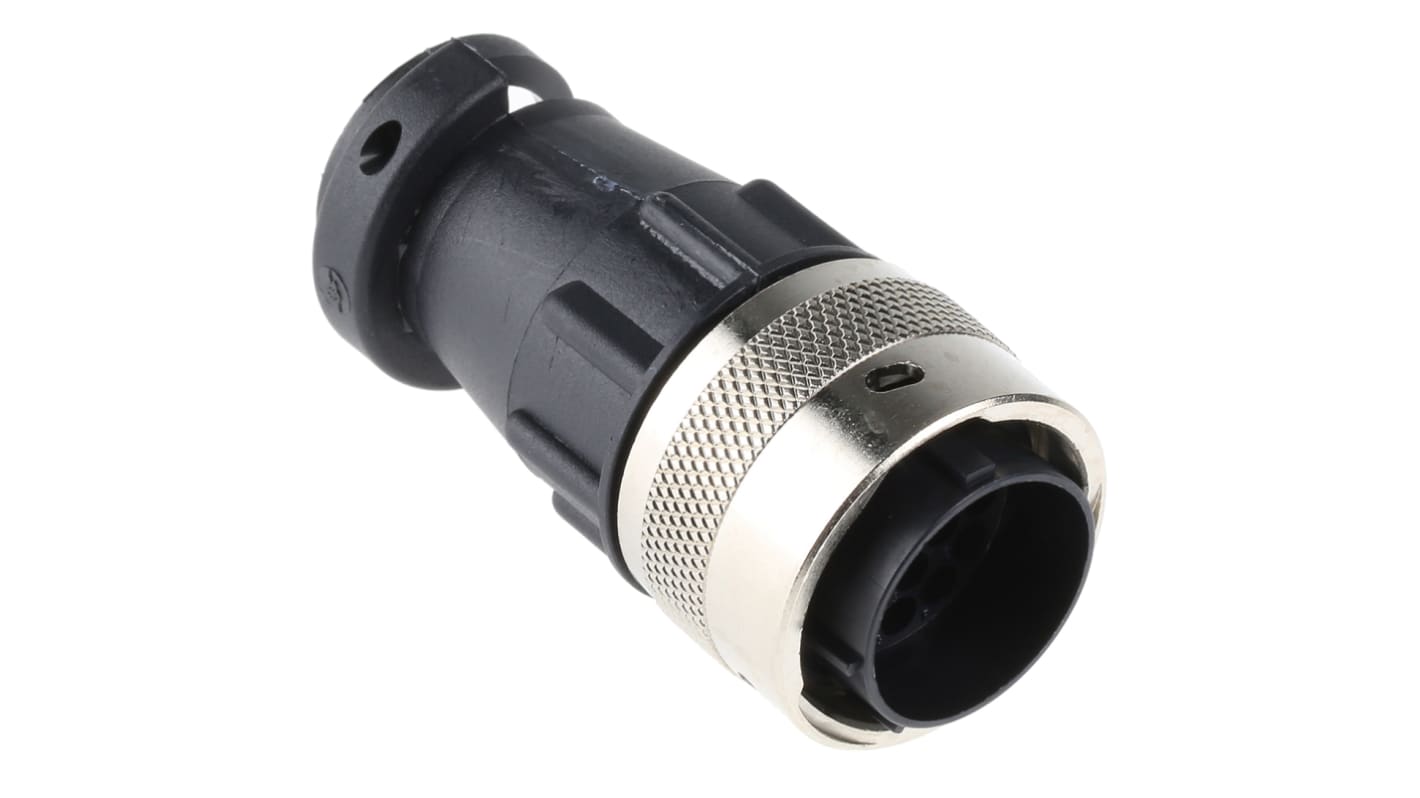 ITT Cannon Circular Connector, 19 Contacts, Cable Mount, Plug, Male, IP65, Trident Ringlock Series