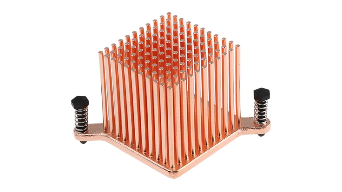 Malico Heatsink, 2.5K/W, 37.5 x 37.5 x 33mm, Screw