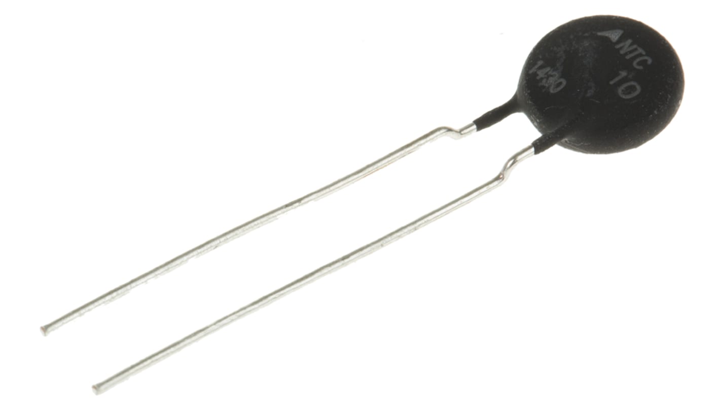 EPCOS B57235S0 Thermistor, NTC, 10Ω, 60s, Toleranz ±20%, 1800mW, 9.5 x 6mm