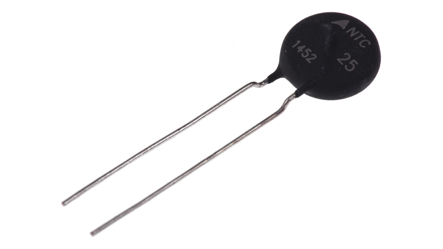 EPCOS Thermistor, 25Ω Resistance, NTC Type, 11.5 x 6 x 16mm