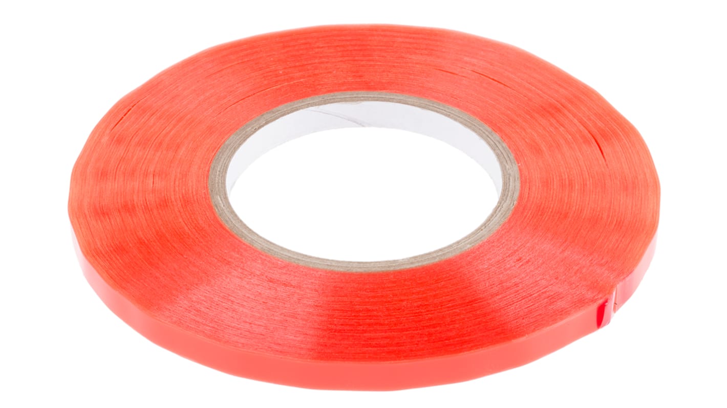 Hi-Bond HB397F Transparent Double Sided Polyester Tape, 0.23mm Thick, 15.6 N/cm, PET Backing, 9mm x 50m