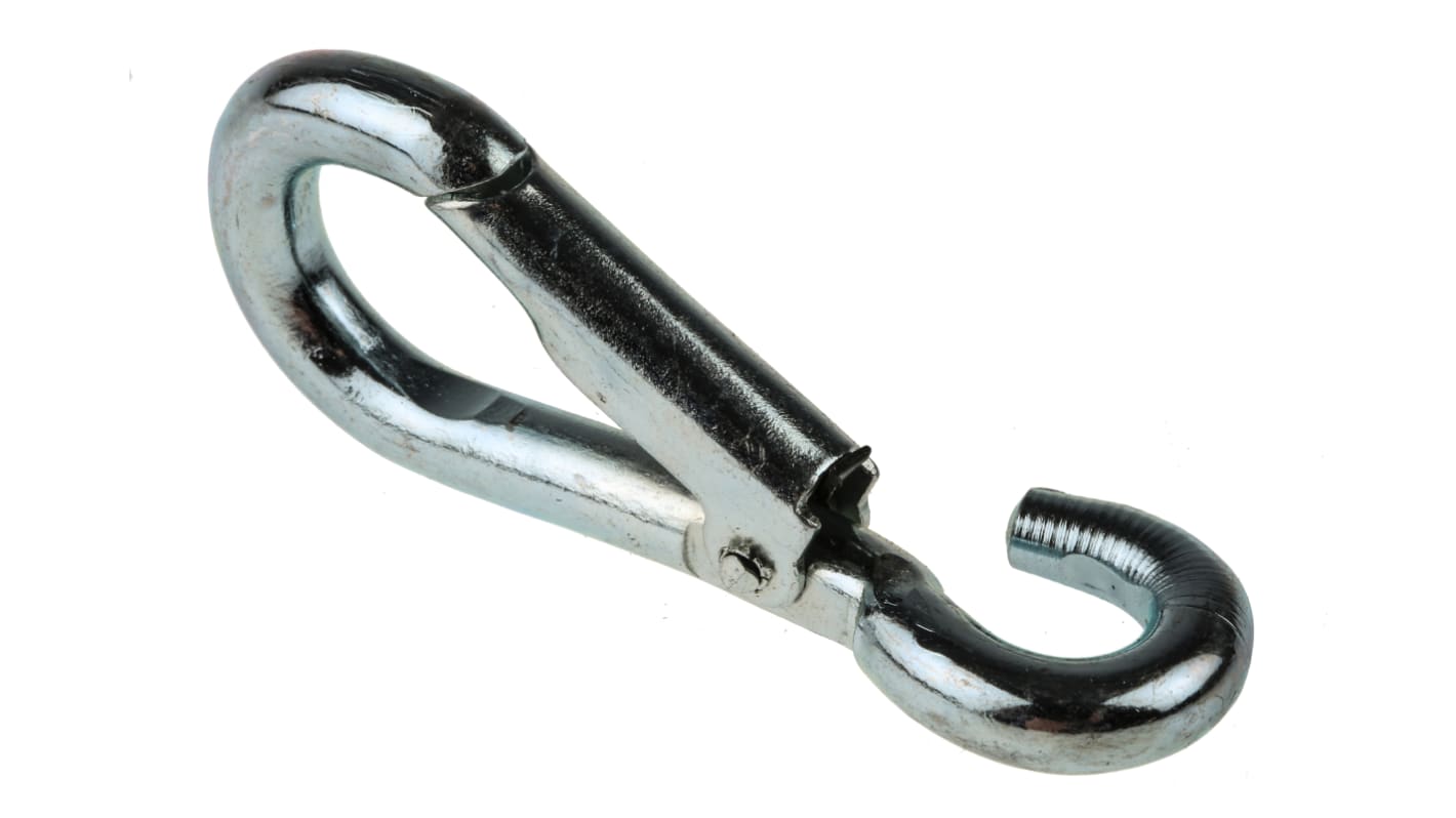 RS PRO Zinc Plated Steel Spring Hook