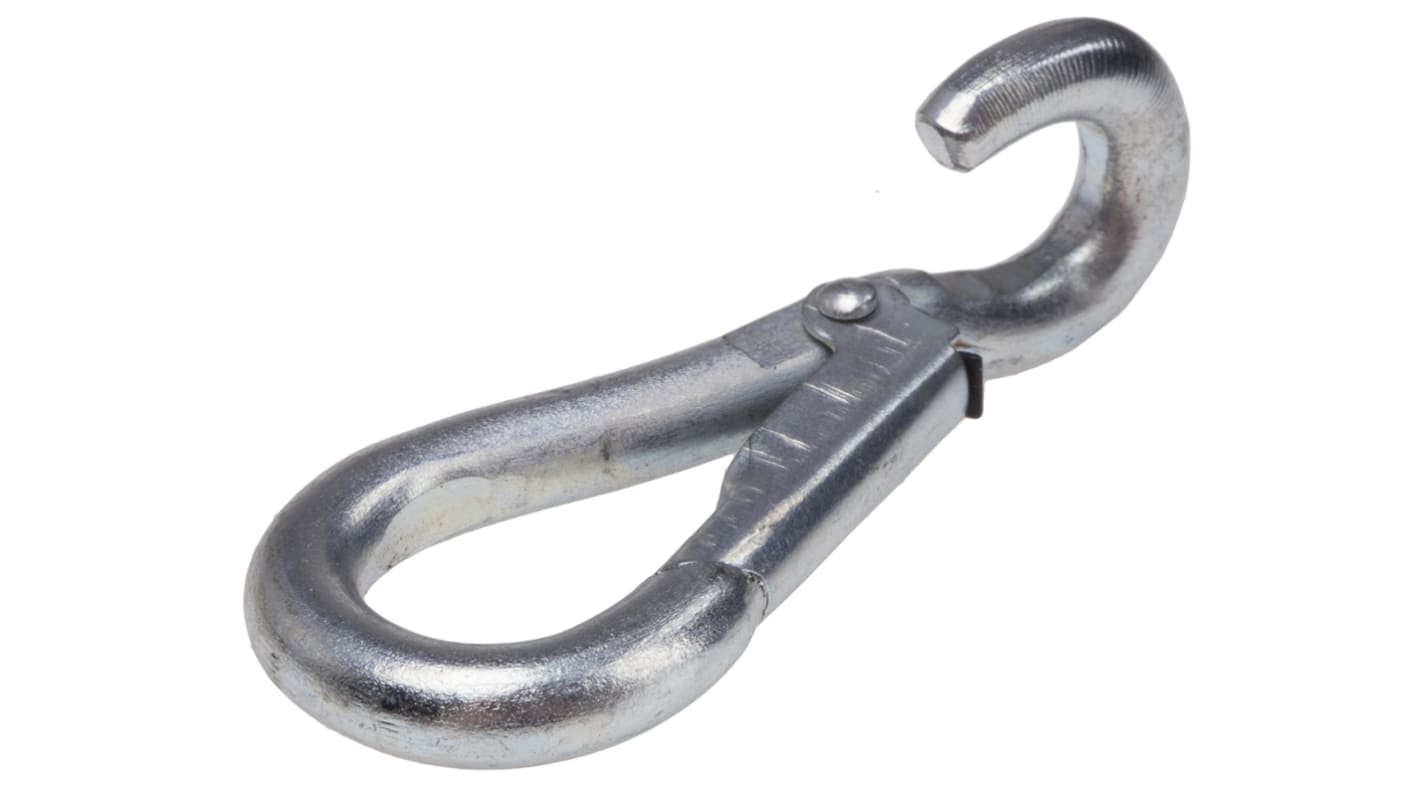 RS PRO Zinc Plated Steel Spring Hook