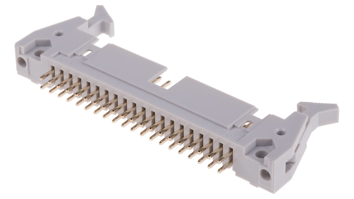 RS PRO 40p排针 直向, 2.54mm间距, 1A, THT安装
