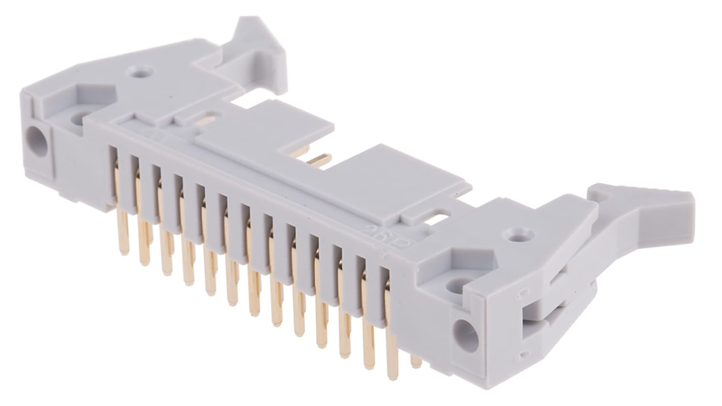 RS PRO 26p排针 直角, 2.54mm间距, 1A, THT安装
