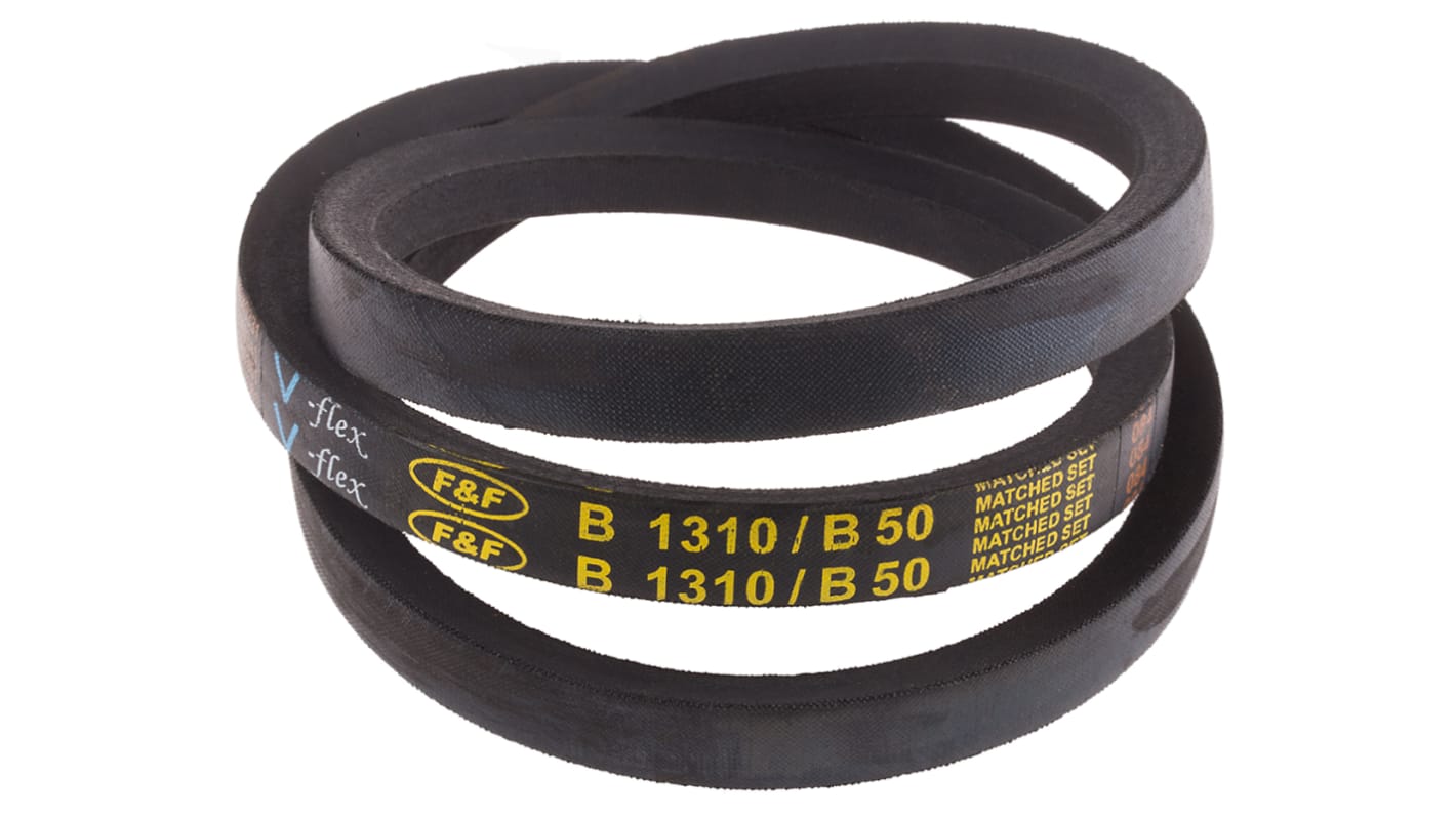 RS PRO プーリー ベルト, Bベルト部, 幅 17mm, 長さ 1270mm