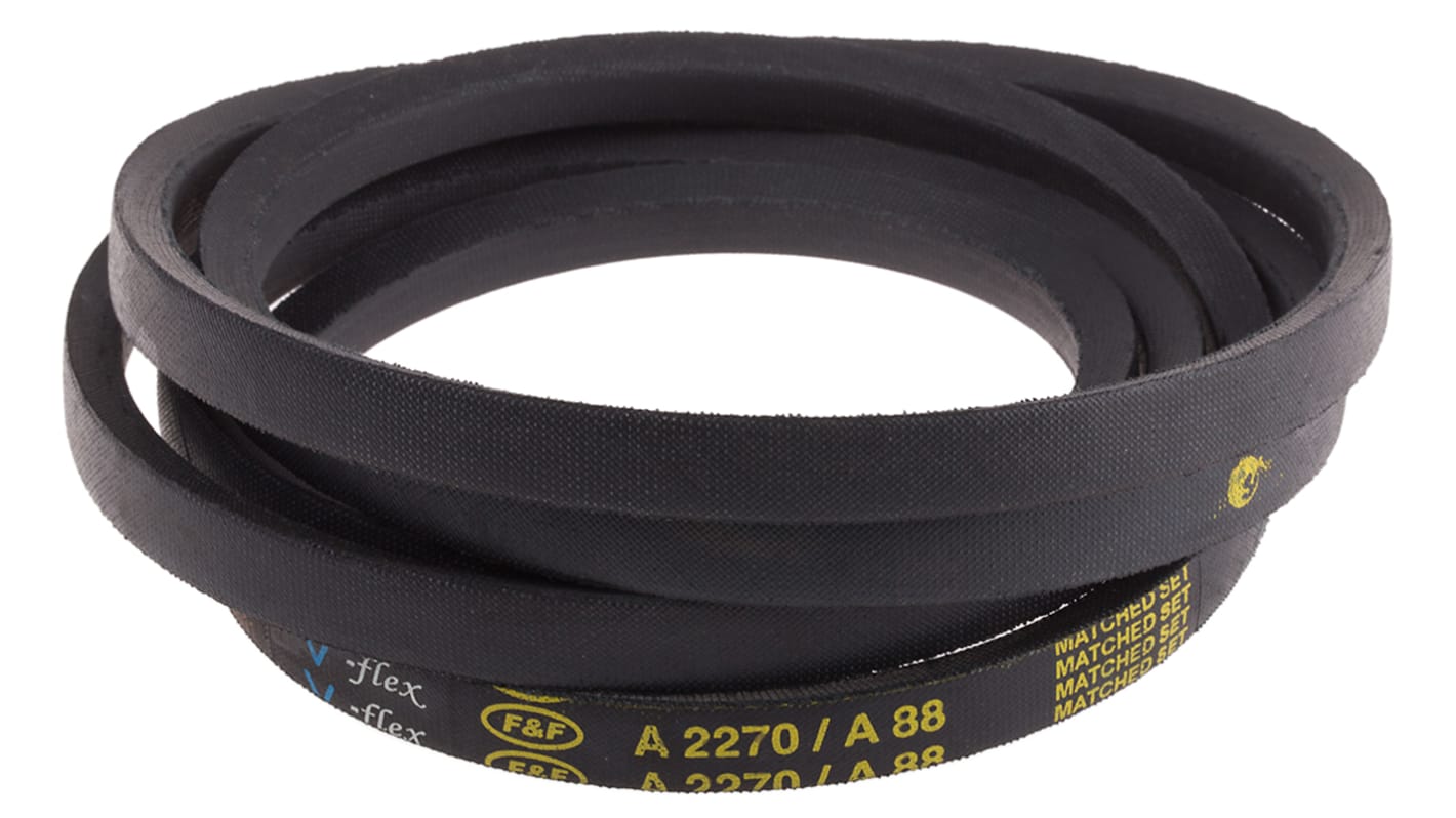 RS PRO Drive Belt, belt section A, 2240mm Length