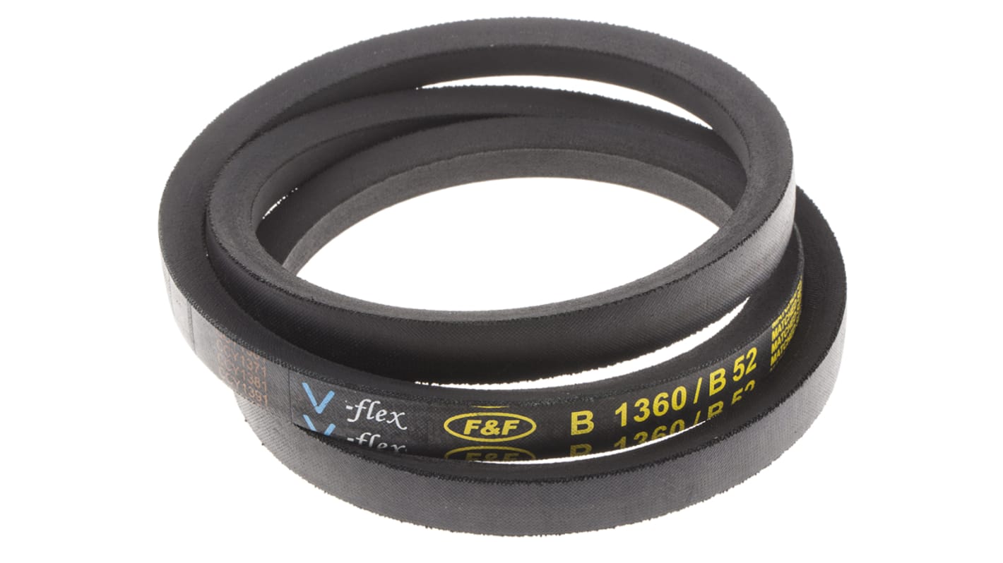 RS PRO Drive Belt, belt section B, 1320mm Length