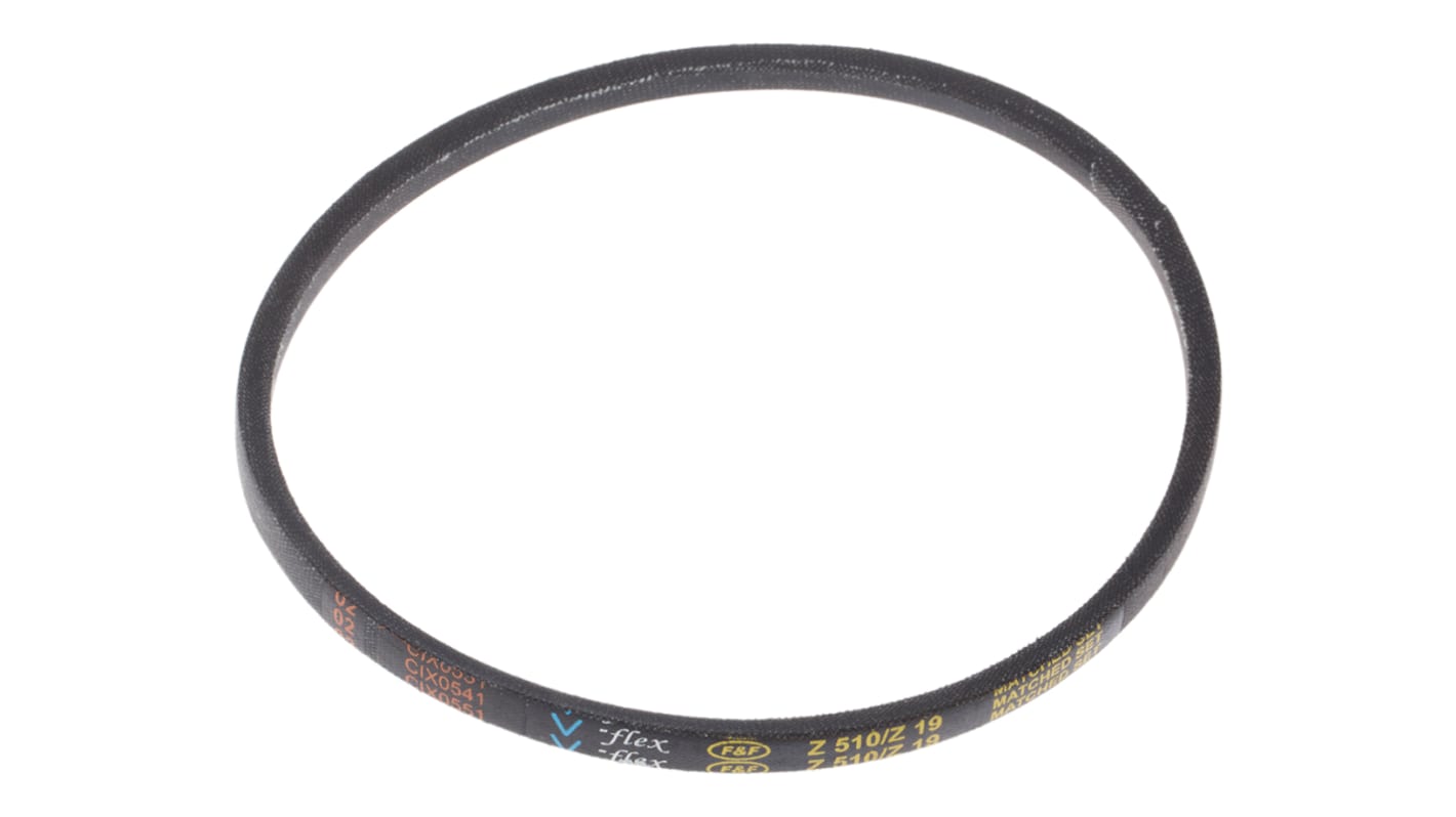 RS PRO Drive Belt, belt section Z, 480mm Length
