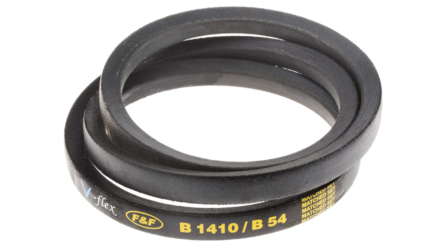 RS PRO Drive Belt, belt section B, 1370mm Length