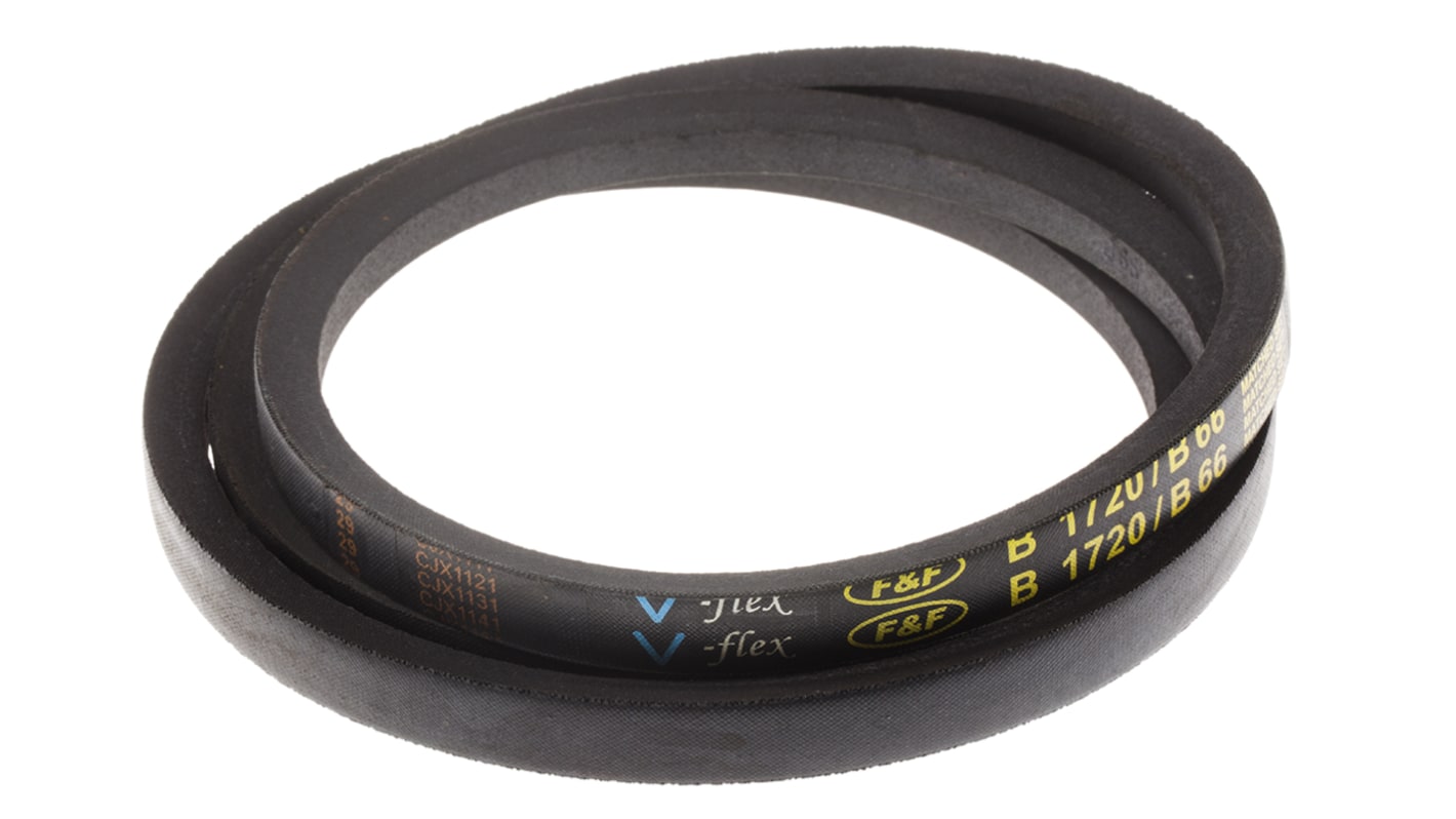 RS PRO Drive Belt, belt section B, 1670mm Length