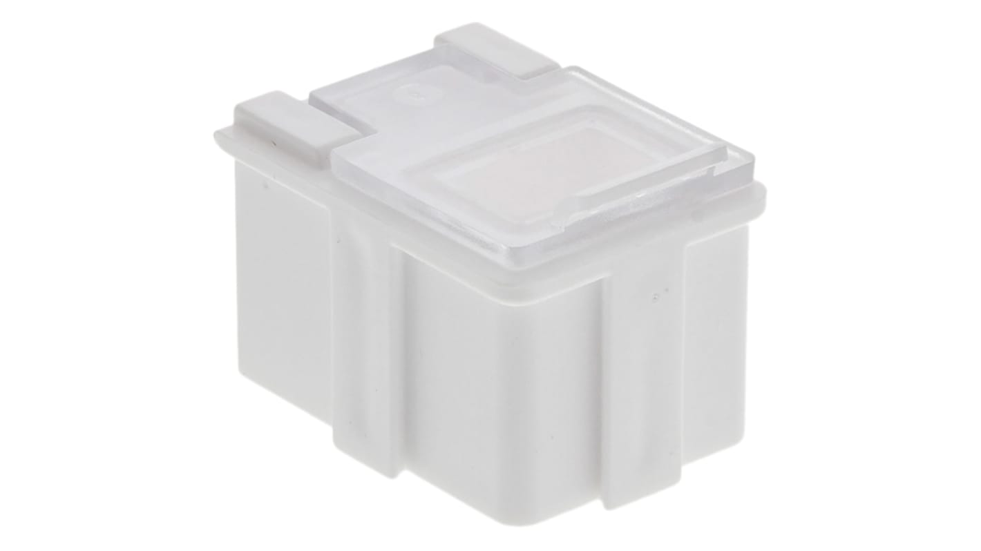 Licefa White ABS Compartment Box, 21mm x 29mm x 22mm