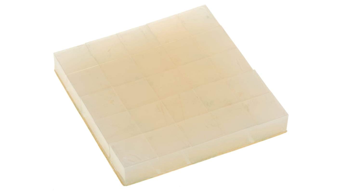 Taica 15mm Anti-Vibration Pad GC-5 Silicone +100°C -40°C 15 x 15 x 10mm 10mm