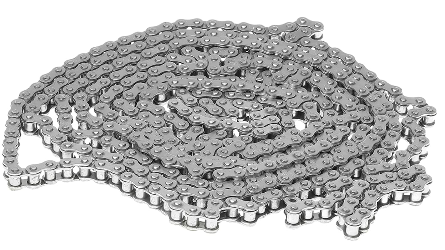 Wippermann 08B-1 Simplex Roller Chain, 5m