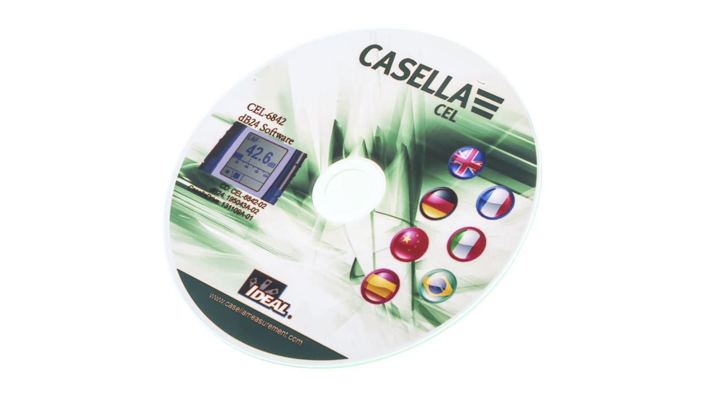 Casella Cel Software for Use with CEL 200, Windows 7, Windows VISTA, Windows XP