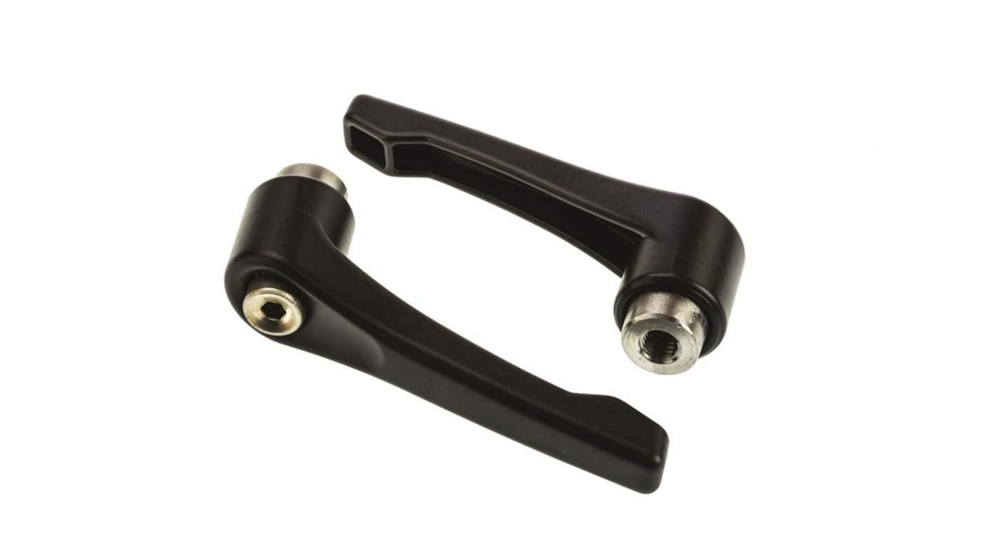 RS PRO Stainless Steel Clamping Lever, M8 x 12mm
