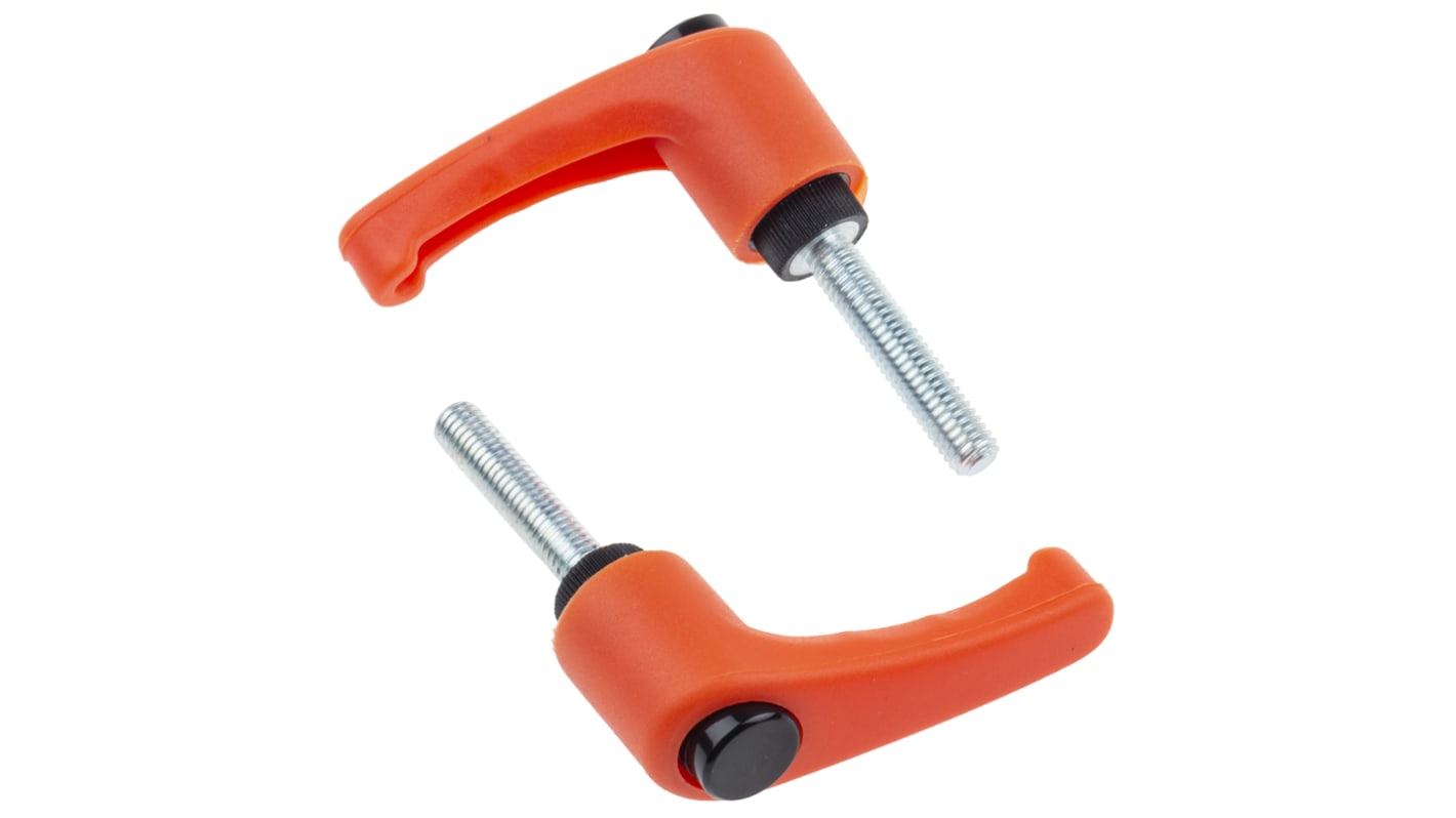 RS PRO Clamping Lever, M6 x 30mm