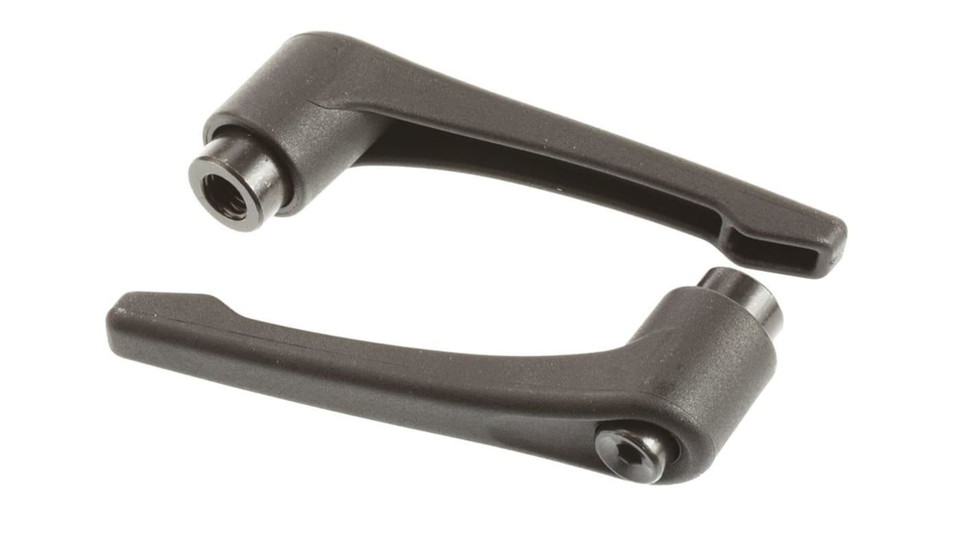 RS PRO Steel Clamping Lever, M10 x 14mm