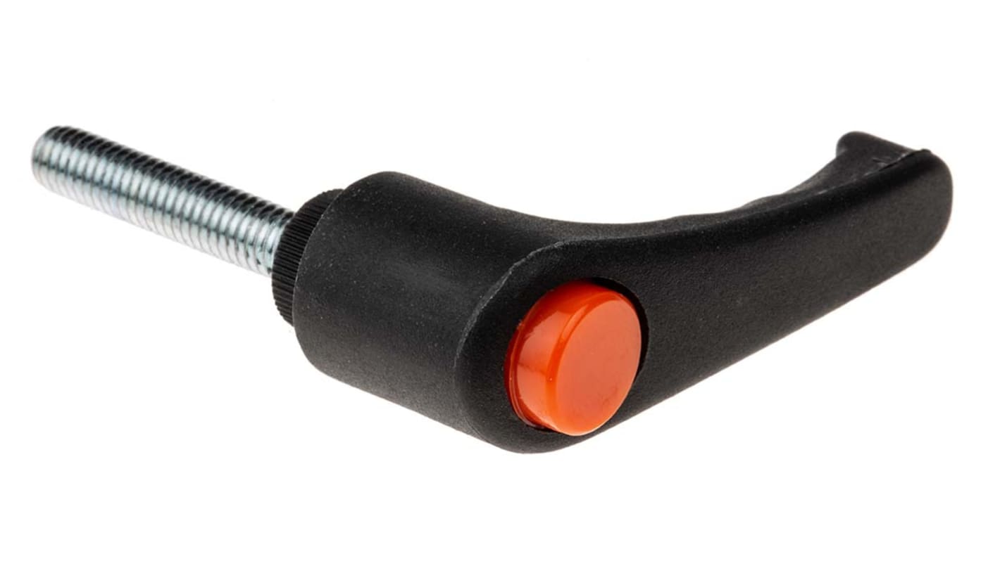 RS PRO Clamping Lever, M6 x 30mm