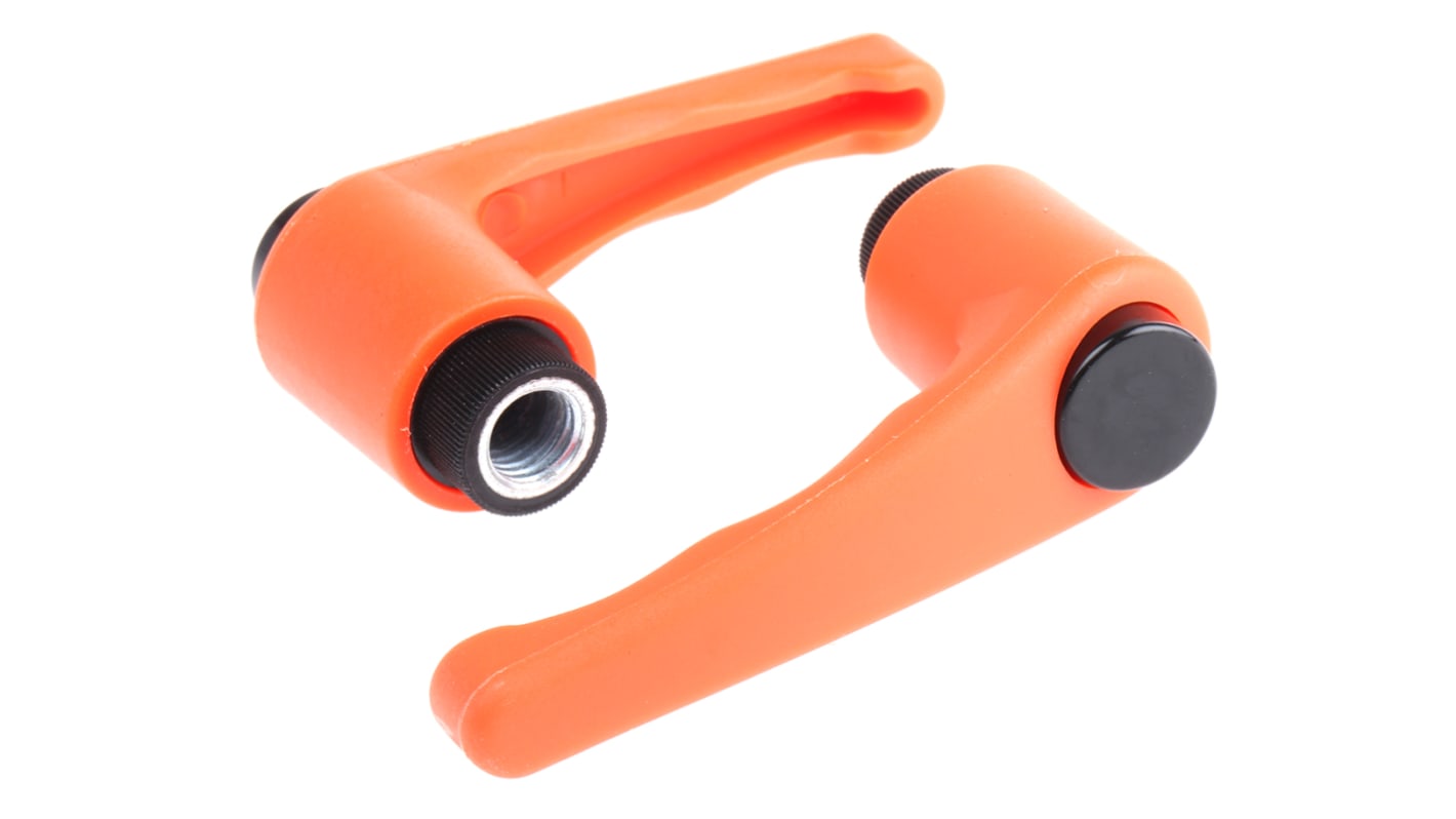 RS PRO Steel Clamping Lever, M12 x 18mm