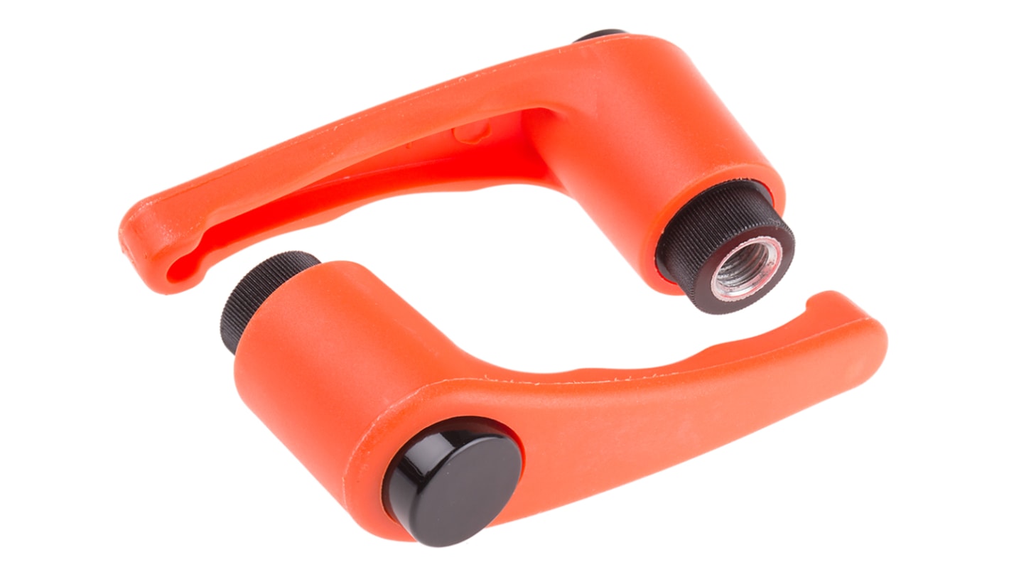 RS PRO Steel Clamping Lever, M10 x 18mm