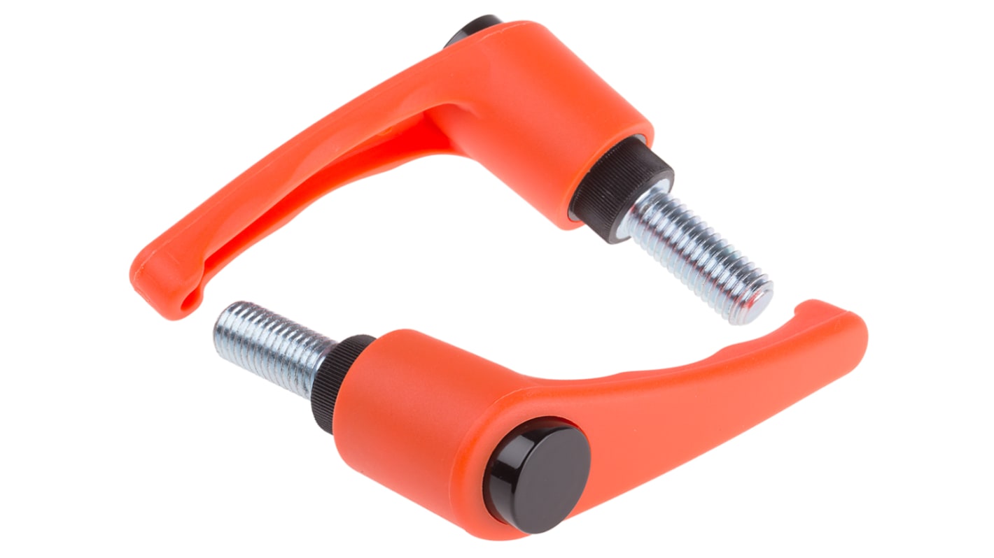 RS PRO Clamping Lever, M12 x 30mm