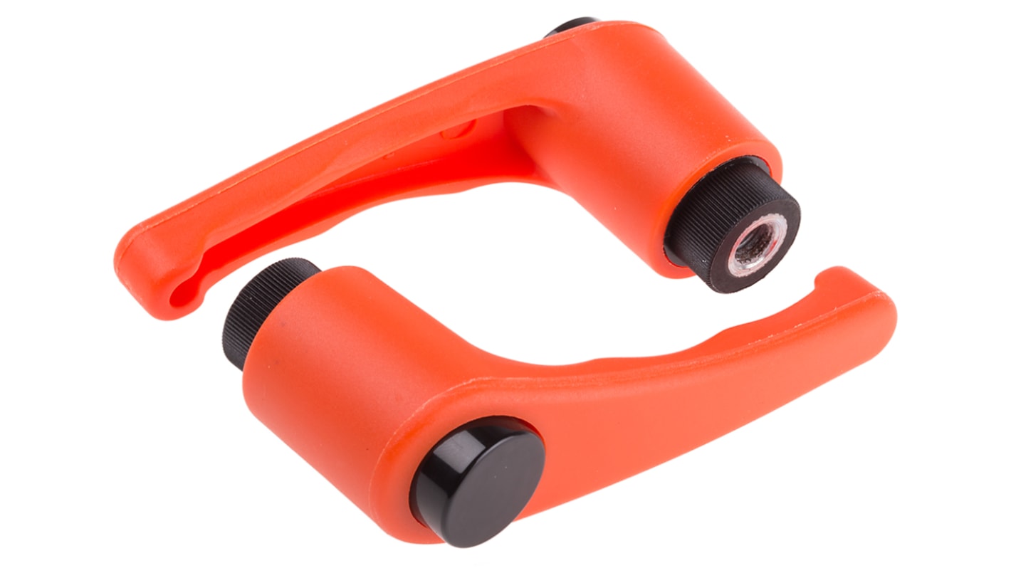 RS PRO Steel Clamping Lever, M8 x 15mm
