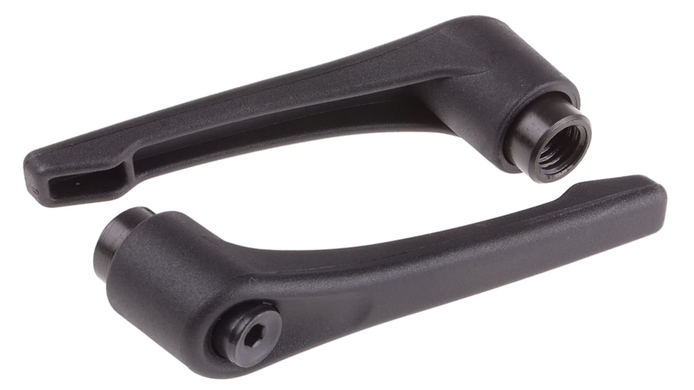 RS PRO Steel Clamping Lever, M12 x 12mm